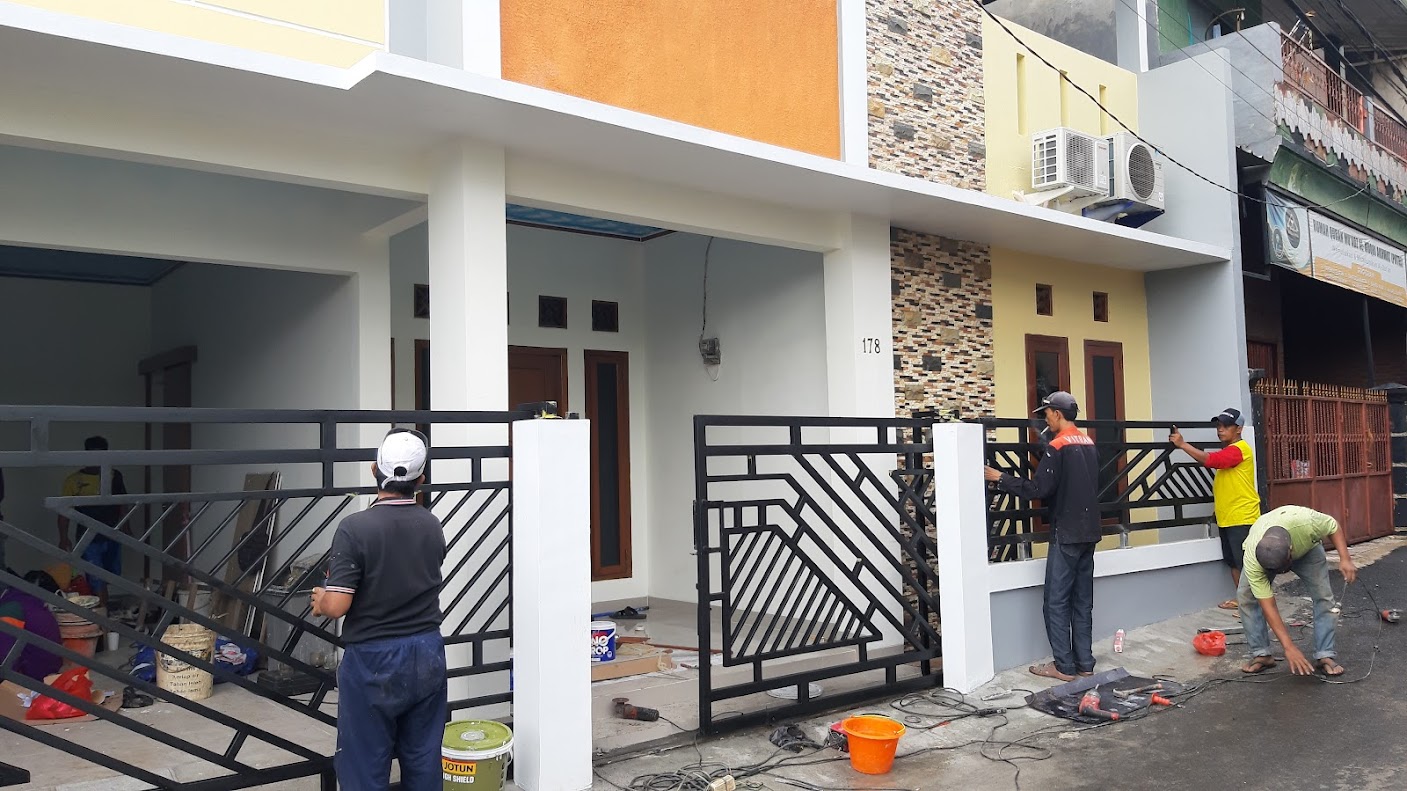 Pekerjaan Pagar Dan Gerbang