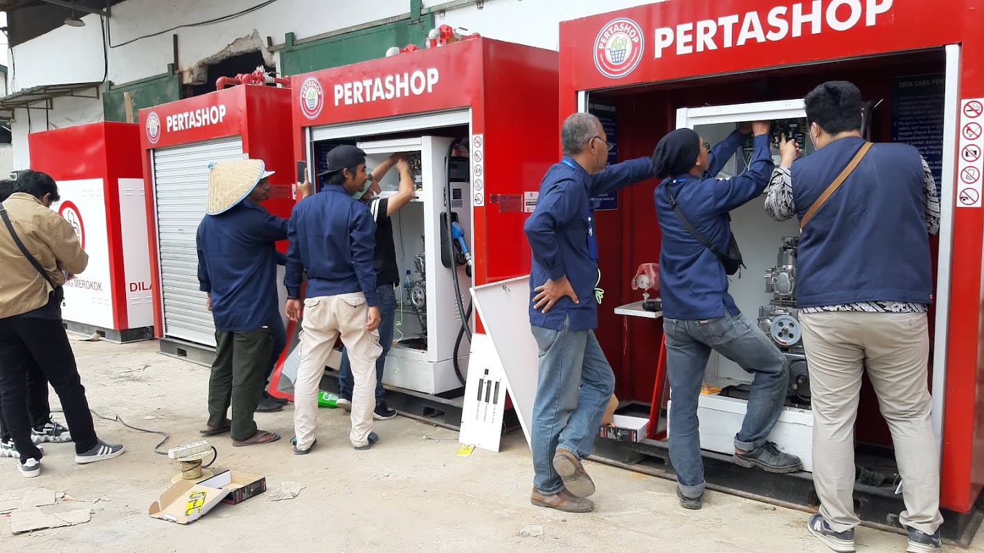Perakitan Difenser Pertashop